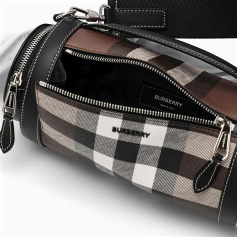 Borsa a tracolla in pelle imbottita BURBERRY da uomo .